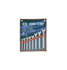 Ключ KING TONY комбинированный 8шт., 10-22мм (1208MR)