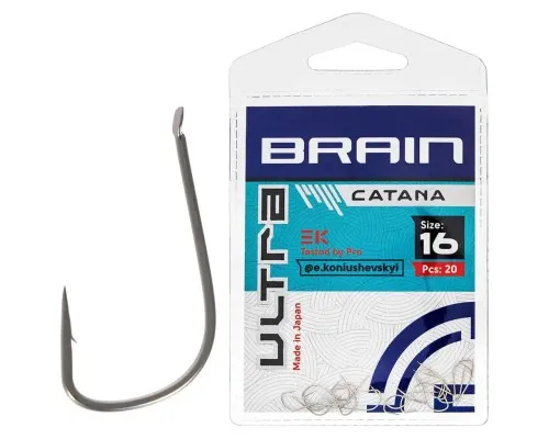 Гачок Brain fishing Ultra Catana 16 (20шт/уп) (1858.52.36)