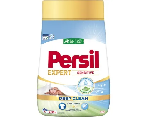 Пральний порошок Persil Expert Deep Clean Автомат Sensitive 4.05 кг (9000101806229)