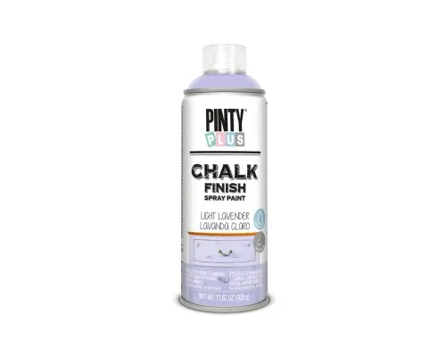 Краска-аэрозоль Pintyplus на водной основе Chalk-finish, Лавандовая светлая, 400 мл (8429576282207)