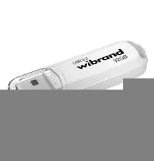 USB флеш накопитель Wibrand 32GB Marten White USB 3.2 Gen 1 (USB 3.0) (WI3.2/MA32P10W)