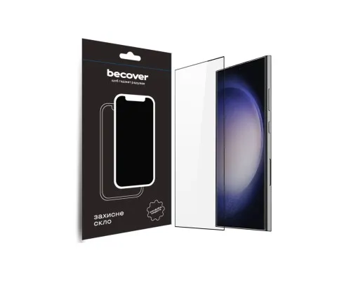 Стекло защитное BeCover Samsung Galaxy S24 Ultra SM-S928 Black (711318)