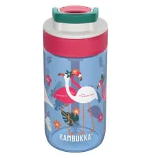 Бутылка для воды Kambukka Lagoon 400 мл Blue Flamingo синій/фуксія (11-04052)