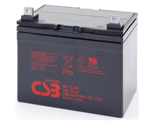 Батарея до ДБЖ CSB 12В 34 Ач (GP12340)