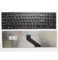 Клавіатура ноутбука Acer Aspire 5755G/E1-522/E1-731 Series черная без рамки UA (A43357)