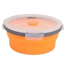 Пищевой контейнер Tramp складний 800ml Жовтогарячий (TRC-087-orange)