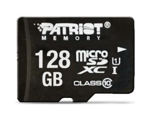 Карта памяті Patriot 128GB microSDXC class 10 UHS-I LX (PSF128GMCSDXC10)