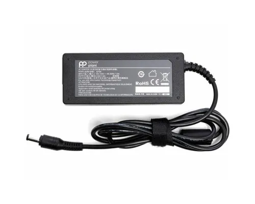 Блок живлення до ноутбуку PowerPlant TOSHIBA 220V, 15V 60W 4A (6.3*3.0) (TO60C6330)
