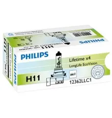 Автолампа Philips галогенова 55W (12362 LLECO C1)