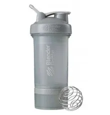 Шейкер спортивный BlenderBottle ProStak 650ml с 2-мя контейнерами Grey (PS 22oz Grey)