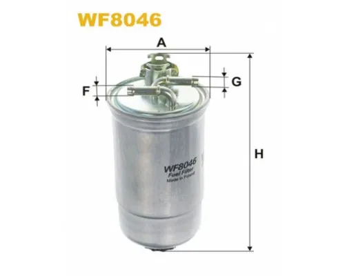 Фільтр паливний Wixfiltron WF8046