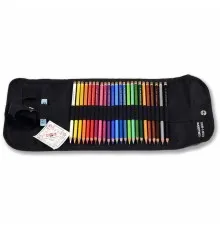 Карандаши цветные Koh-i-Noor Polycolor в текстильном пенале 24 цвета (3824)