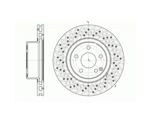 Гальмівний диск REMSA 6817.10