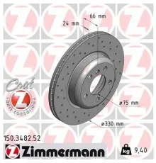 Тормозной диск ZIMMERMANN 150.3482.52