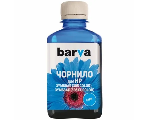 Чорнило Barva HP 305 180 мл Cyan (H305-779)