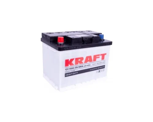 Аккумулятор автомобильный KRAFT 65Ah (76331)