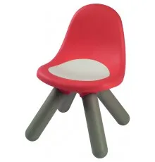 Детский стульчик Smoby со спинкой Красно-белый (880107)