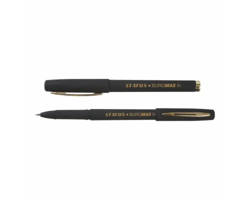 Ручка гелева Buromax Rouber Touch, 1.0мм, сині чорнила (BM.8337-01)
