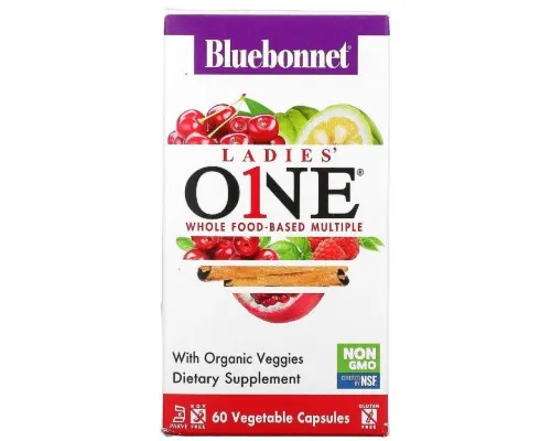 Витаминно-минеральный комплекс Bluebonnet Nutrition Комплекс Витаминов Для Женщин, Ladies ONE, Whole Food-Based (BLB0135)