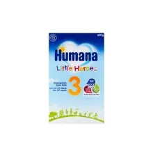 Детская смесь Humana 3 молочна з пребіотиками-галактоолігосахаридами, 600 г (4031244002761)