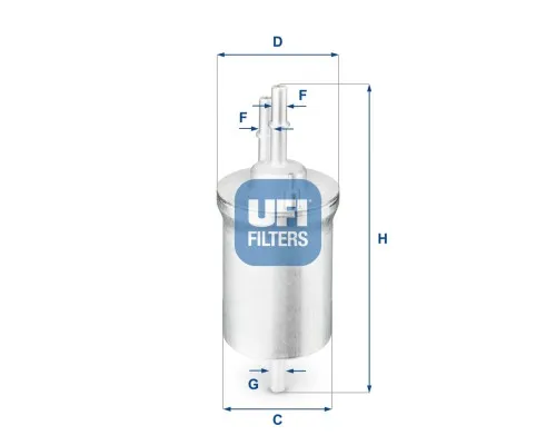 Фильтр топливный UFI 31.840.00