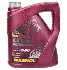 Трансмиссионное масло Mannol EXTRA GETRIEBEOEL 4л 75W-90 (MN8103-4)