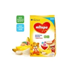 Детская каша Milupa Молочная Манна с фруктами 210 г (5900852930041)