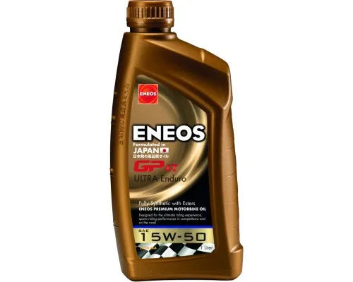 Моторное масло ENEOS GP4T Ultra Enduro 15W-50 1л (EU0145401)