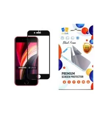 Скло захисне Drobak Apple iPhone SE 2022 (Black) (505047)