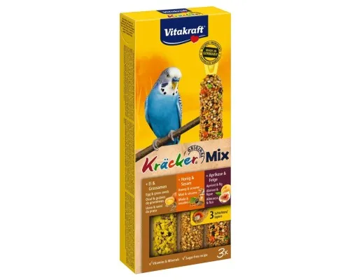 Ласощі для птахів Vitakraft з медом, фруктами і яйцем 80 г (4008239212313)
