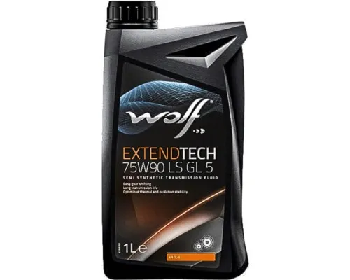 Трансмісійна олива Wolf EXTENDTECH 75W90 LS GL 5 1л (8300721)