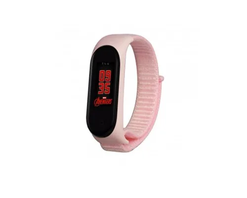 Ремінець до фітнес браслета BeCover Nylon Style для Xiaomi Mi Smart Band 5/6 Pink (705428)