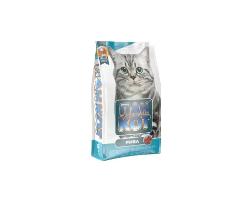 Сухий корм для кішок Пан Кот Риба 10 кг (4820111140138)