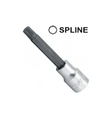 Головка торцева Toptul SPLINE M6 L100мм 1/2" (BCJA1606)