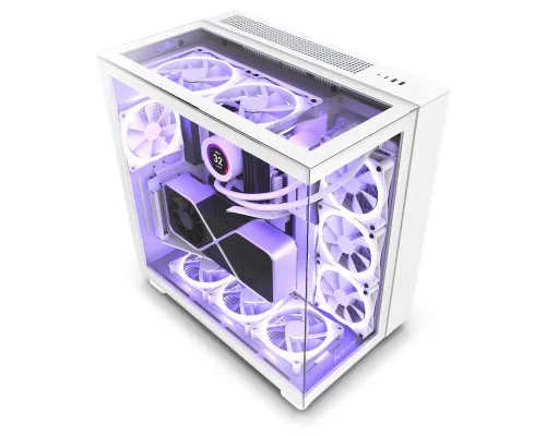 Корпус NZXT H9 Elite Edition White (CM-H91EW-01)