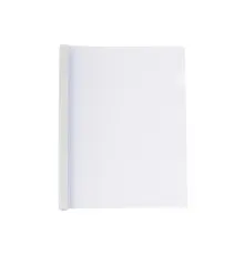 Папка-скоросшиватель Economix А4 с планкой-зажимом 10 мм (2-65 листов), белая (E31205-14)