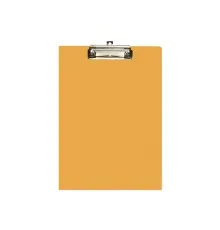 Клипборд-папка Economix A4 с прижимом и подвесом, пластик, оранжевый (E30156-86)