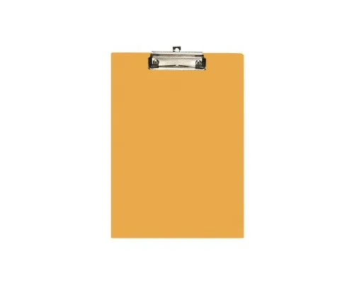 Клипборд-папка Economix A4 с прижимом и подвесом, пластик, оранжевый (E30156-86)