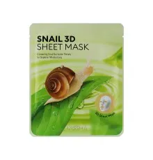 Маска для лица Missha Snail 3D Sheet Mask С муцином улитка 21 г (8806185723510)