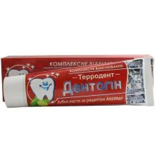 Зубна паста Triuga Дентогін Терродент 100 г (4820164640449)