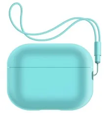 Чохол для навушників Armorstandart Silicone Case with straps для Apple Airpods Pro 2 Mint (ARM68615)