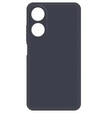 Чехол для мобильного телефона MAKE Oppo A58 Silicone Black (MCL-OA58BK)