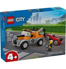 Конструктор LEGO City Эвакуатор и ремонт спортивных авто (60435)