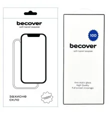 Стекло защитное BeCover Samsung Galaxy S24 Ultra SM-S928 10D Black (711362)