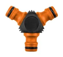 Трійник для шлангу Neo Tools трійник 1/2"-3/4", двокомпонентний (15-744)