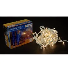 Гірлянда Delux Icicle 75LED 2x0.7m 18 flash теплий білий/білий IP44 EN (90012959)