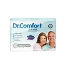 Підгузки для дорослих Dr.Comfort Extra Large 8 крапель 30 шт (8680131205028)