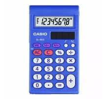 Калькулятор Casio SL-450S-W-EP, синій (CALC-CAS-SL-450S-W-E)