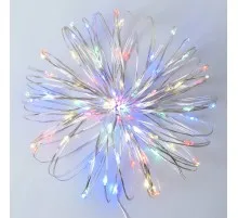 Гірлянда YES! Fun Нитка на мідному дроті 100 LED Різнокольорова 10 м Статична USB (975037)