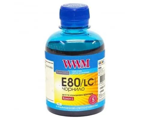 Чорнило WWM EPSON L800 Light Cyan (E80/LC)